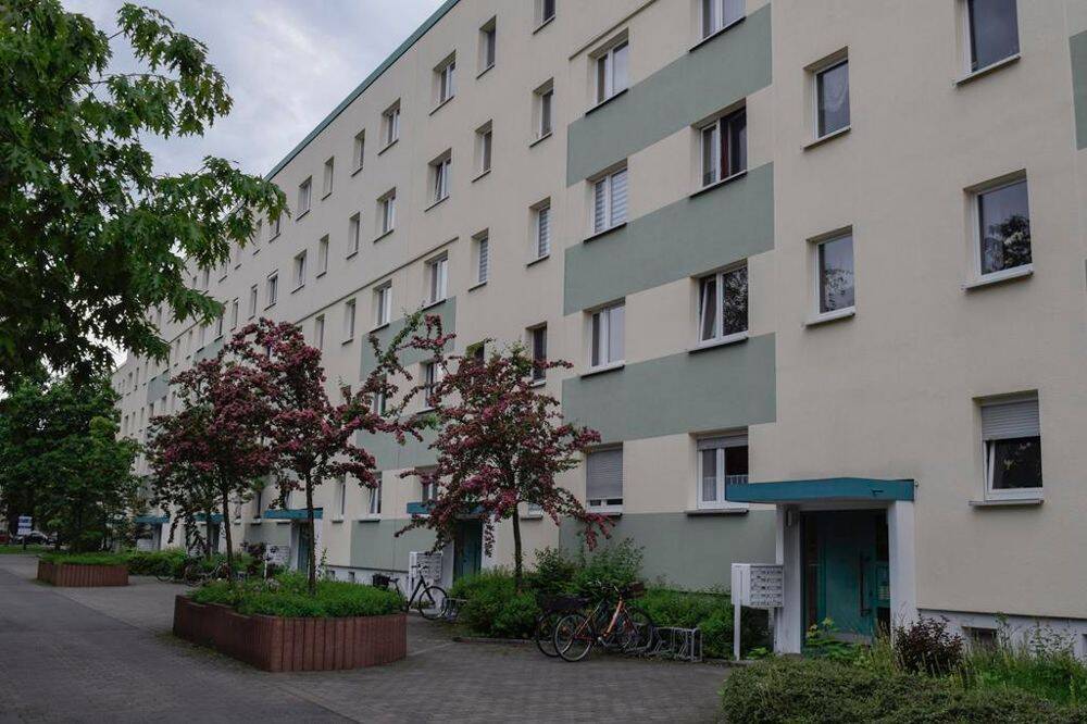 Noch wird gewerkelt, bald wird gewohnt / Still under construction, soon to be your home, 3046 Cottbus (Mitte Spremberger Vorstadt Ströbitz)