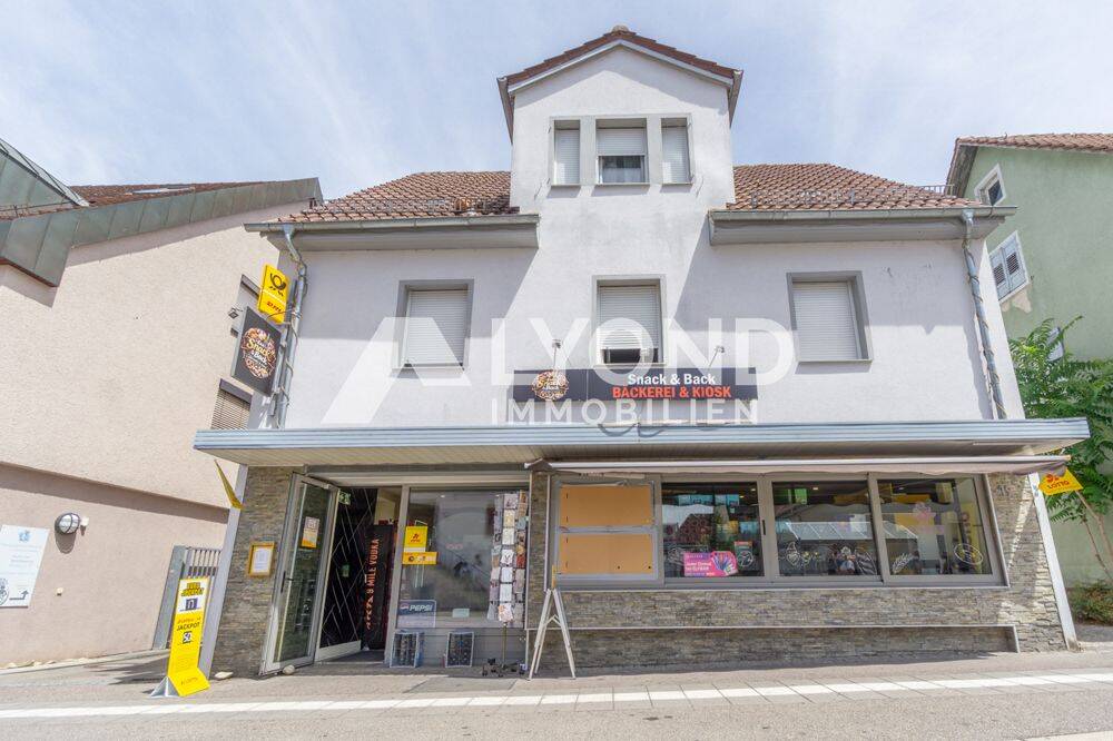 Wohn- und Geschäftshaus mit attraktiven Mieteinnahmen und vielseitigem Entwicklungspotenzial!, 71665 Vaihingen an der Enz