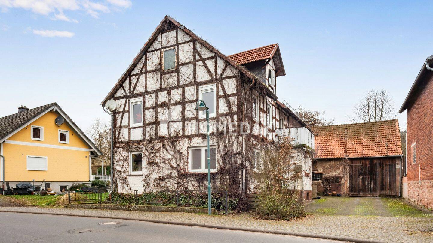 Bauernhaus mit großer landwirtschaftlicher Fläche, Ausbaupotenzial & idyllischer Lage, 35288 Wohratal