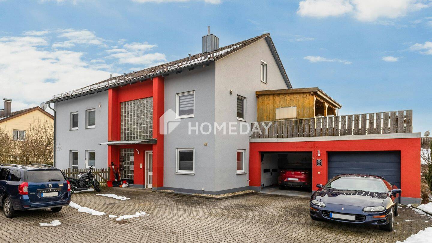 Großzügige 5-Zimmer-Wohnung mit Dachterrasse, Loggia sowie Garagen und Stellplätzen in Egg, 94505 Bernried