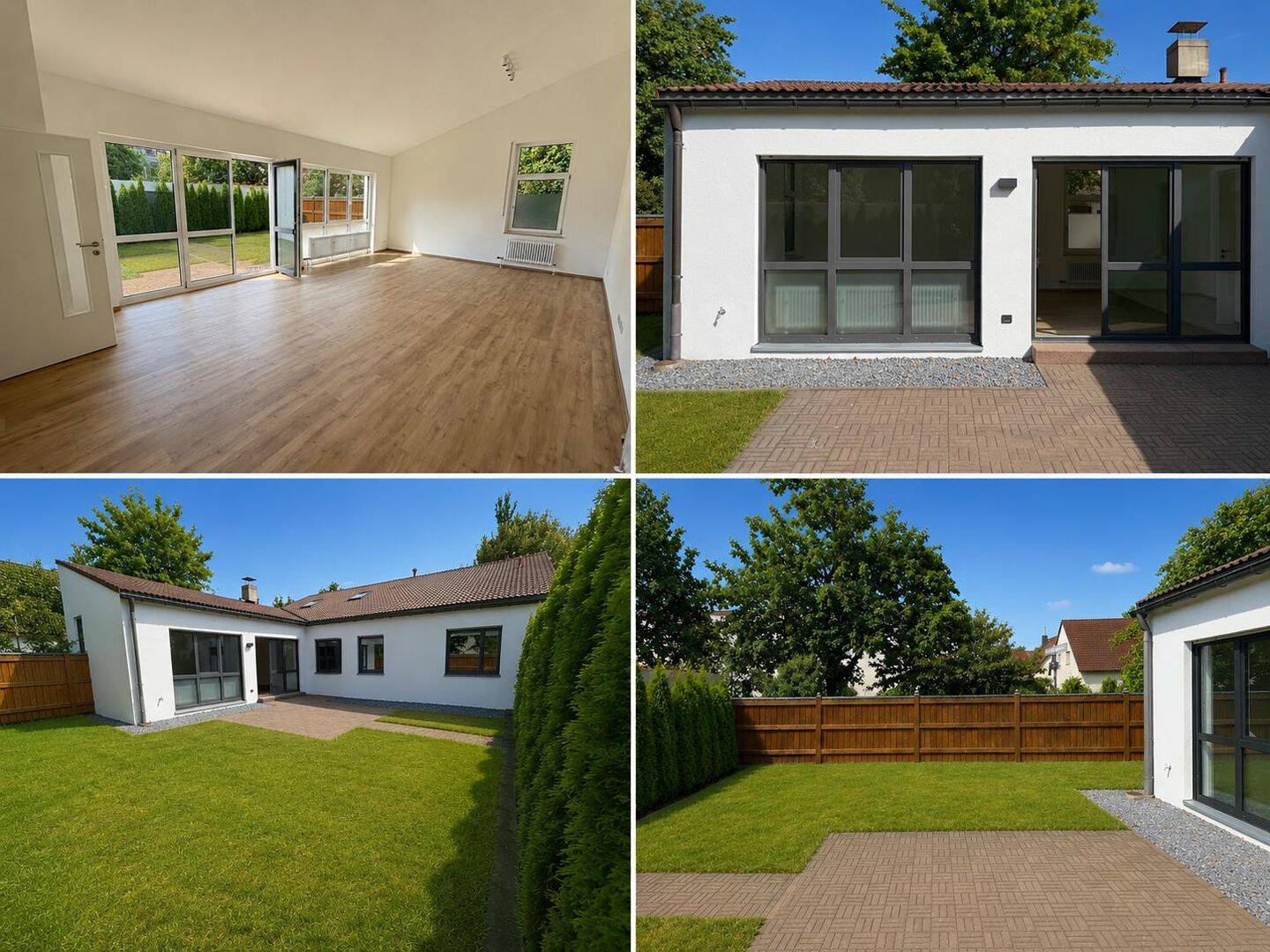 Neuwertig renoviertes Einfamilienhaus mit Garten und Doppelgarage zur Miete, 90471 Nürnberg (Dutzendteich Langwasser Neuselsbrunn Stadion Zollhaus)