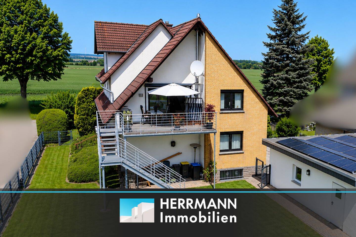 Wohnen mit Aussicht – Charmantes Zweifamilienhaus auf großzügigem Grundstück, 31867 Hülsede