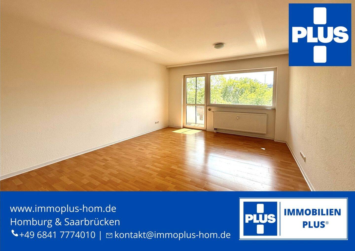 HOMBURG-ZENTRUM; GEPFLEGTE 2 ZKB EIGENTUMSWOHNUNG MIT 2 BALKONEN – 66424 Homburg – Bild 1 von 11