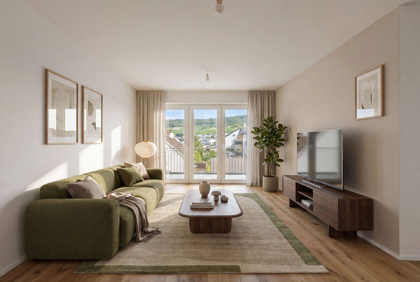 Appartement de 82 m² – Nittel, mit Blick über das Moseltal, 54453 Nittel