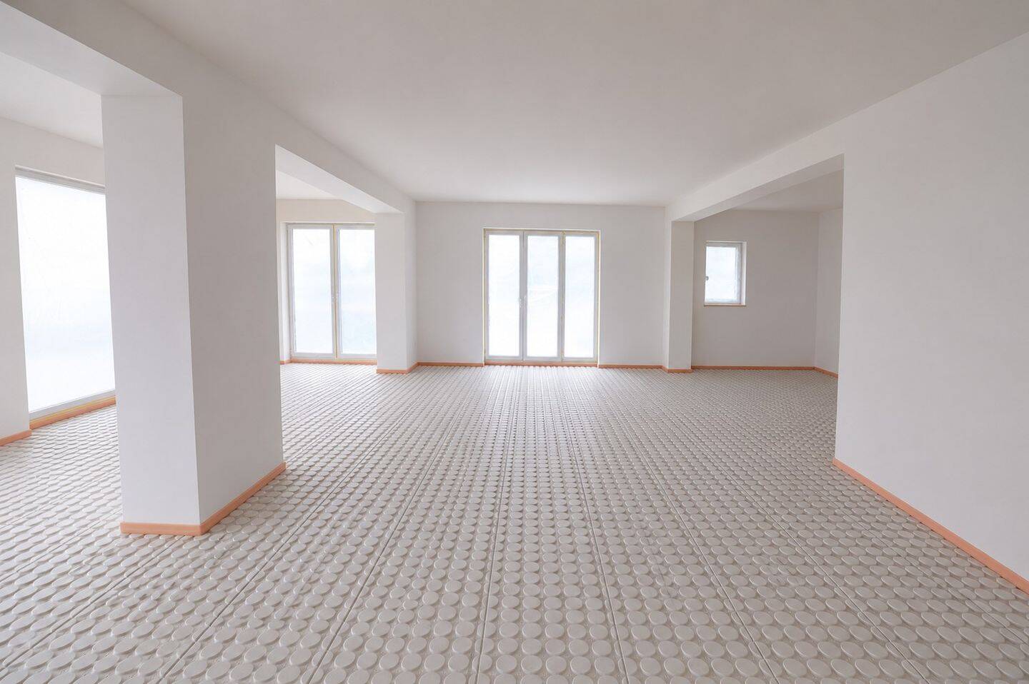 Exklusive Eigentumswohnung mit großzügiger Wohnküche, Loggia, Balkon und Terrassen, 64285 Darmstadt (Darmstadt)