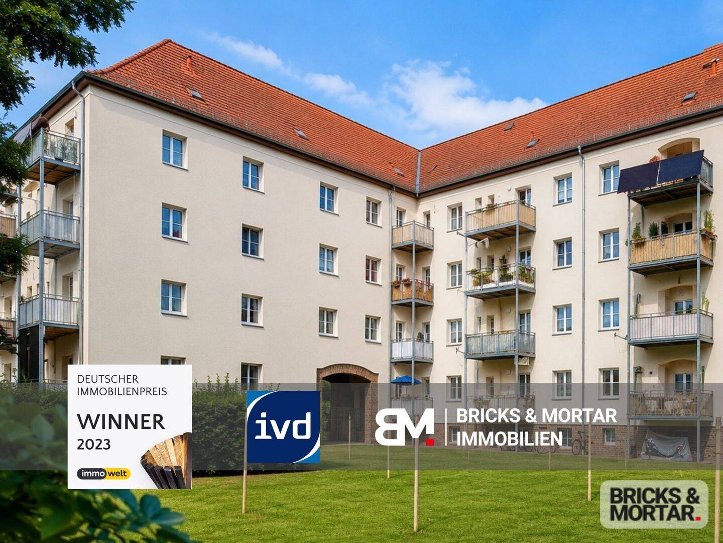 Denkmalgeschützte 3-Zimmer-Wohnung mit idyllischem Hinterhof