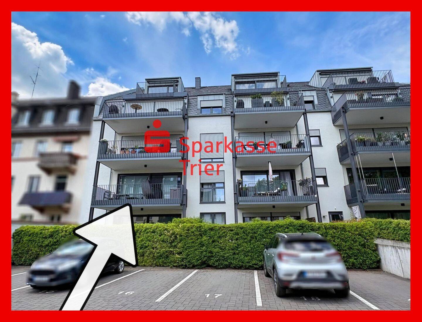 Attraktive Eigentumswohnung mit Stellplatz und Balkon im Herzen der Stadt!, 54290 Trier (Innenstadt Trier-Süd)