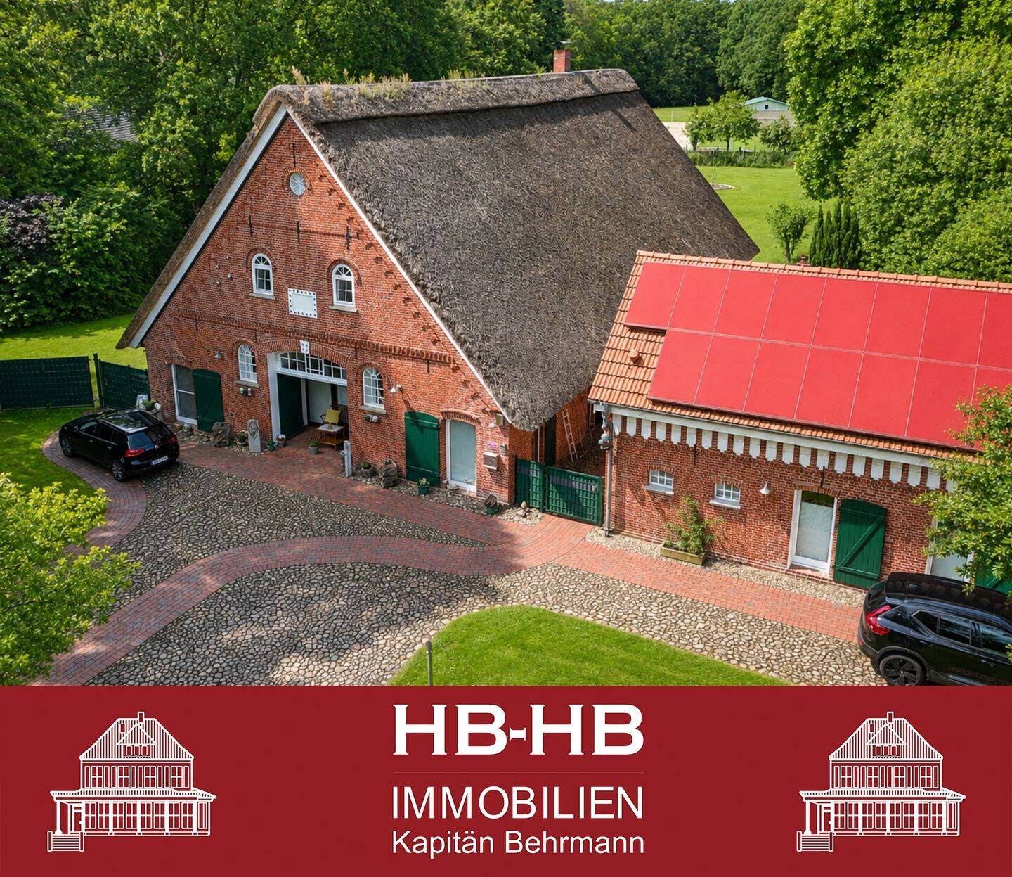 Zwischen Tradition und Zukunft: Außergewöhnliches Reetdachanwesen bei Bremen, 27628 Hagen im Bremischen