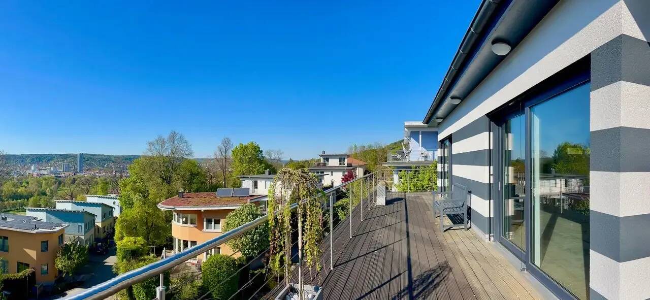 247m² Panorama-Penthouse in exklusiver Höhenlage der Kernberge (provisionsfrei), 7749 Jena