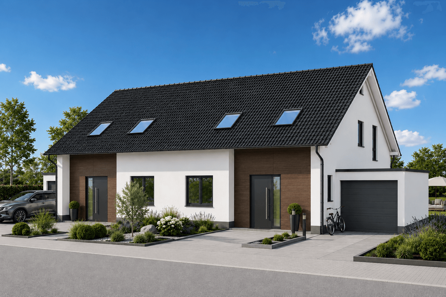 Erstklassike Lage Römergärten – exklusive und moderne Neubau-Doppelhaushälfte in Zülpich, 53909 Zülpich