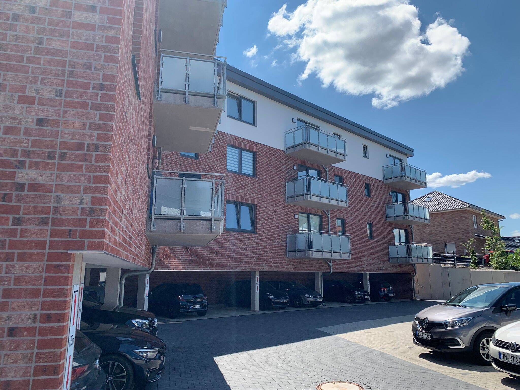 Neubau Wohnung für 1 Person, Balkon Fahrstuhl zentrumnah, 22946 Trittau