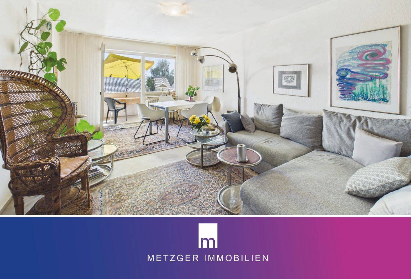 Wohnen mit Ausblick – charmante 2,5-Zimmer-Wohnung mit sonnigem Balkon in ruhiger Lage, 73770 Denkendorf