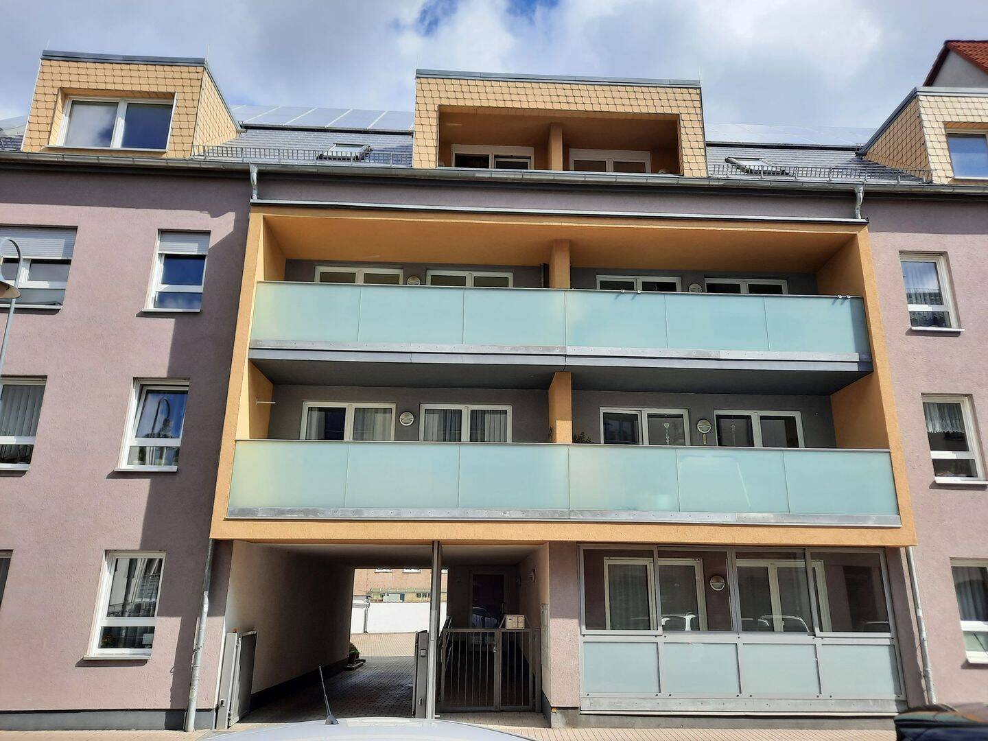 Barrierearme Single-Wohnung im Dachgeschoss mit Balkon und Aufzug, 99974 Mühlhausen/Thüringen