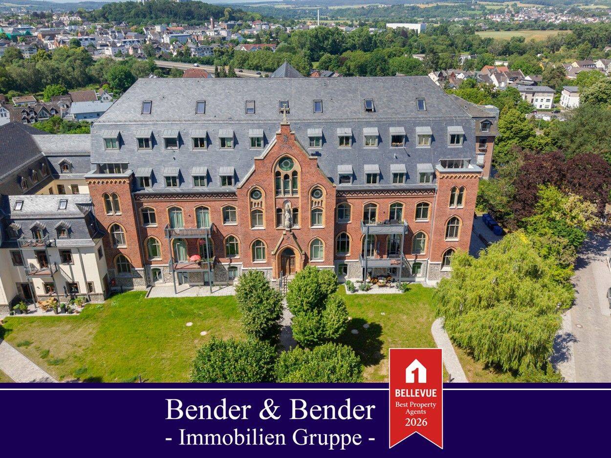 Elegantes Wohnen im historischen Kloster-Gehobene 3 Zimmerwohnung mit Einbauküche und Loggia!, 65549 Limburg a.d. Lahn
