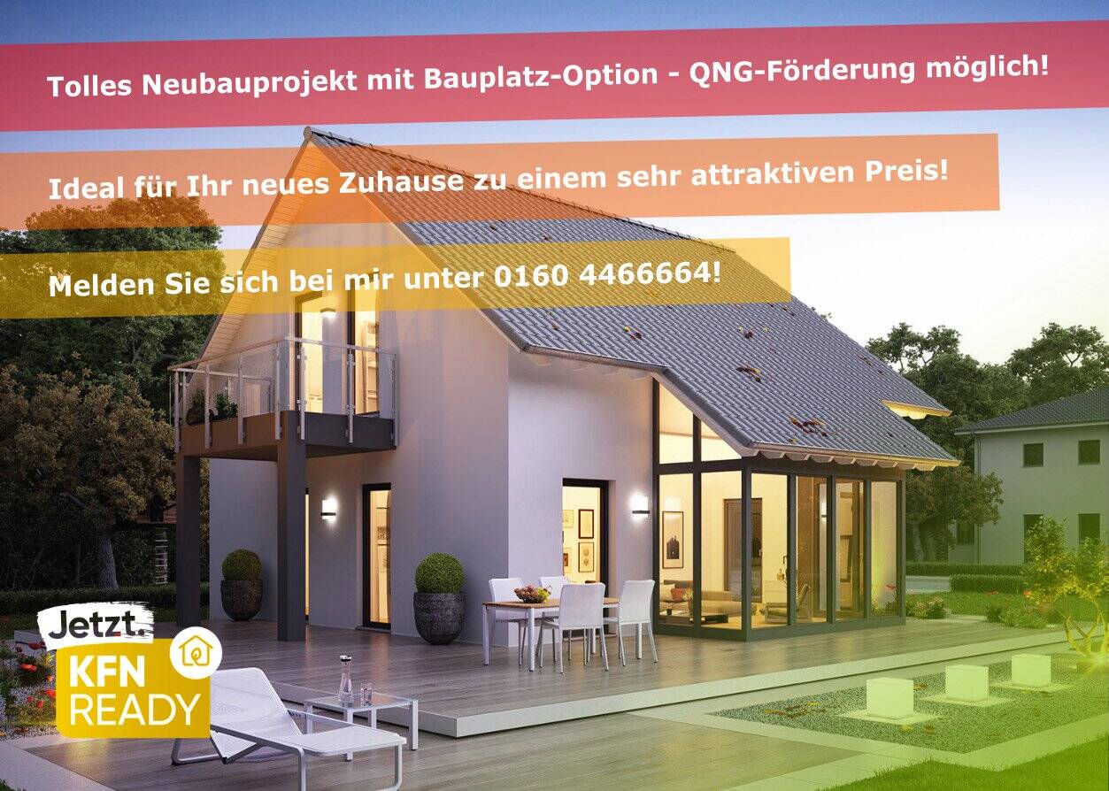 ?? ACHTUNG! ?? wunderschönes EFH ????? inkl. Grundstück als Effizienzhaus sucht Baufamilie!, 36110 Schlitz