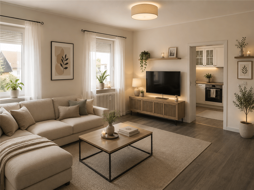 Mehr Wohnqualität als der erste Eindruck vermuten lässt – helle 2-Zimmer-Wohnung mit Charme, 76473 Iffezheim