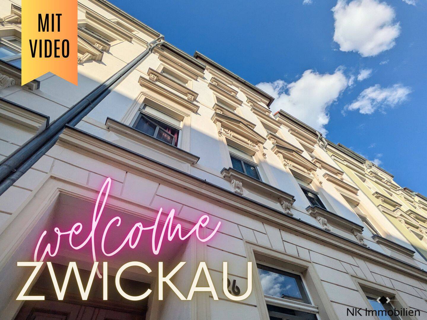 ++ schicke 3-Raum Wohnung in der Zwickauer Innenstadt – mit schöner Terrasse – jetzt zuschlagen! ++, 8056 Zwickau
