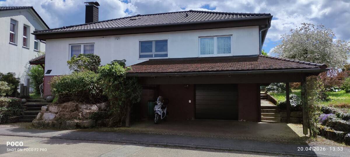 Gepflegtes Einfamilienhaus in Feldrandlage mit Pool & Sauna“, 74850 Schefflenz