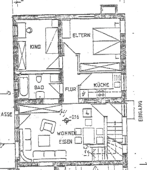 Schöne 3-Zimmer-EG-Wohnung mit Garten am Ortsrand von Mühlhausen, 92360 Mühlhausen