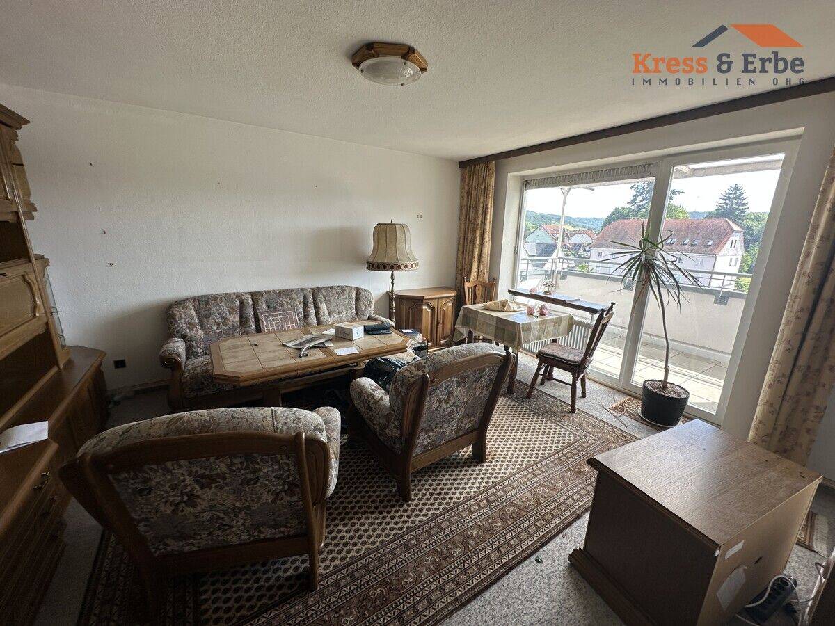Schlüchtern-Innenstadt: 2-Zimmer-Eigentumswohnung mit Aufzug und großem Balkon, 36381 Schlüchtern