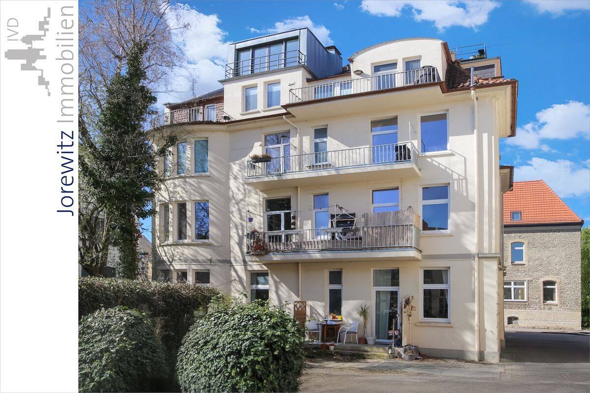 Altbaucharme Bielefeld-City – Nähe Pauluskirche: Gut aufgeteilte 5 Zimmer-Wohnung mit Terrasse, 33602 Bielefeld (Innenstadt)