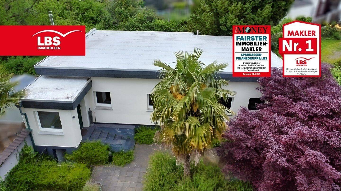 Zentrumsnaher Bungalow für Naturliebhaber mit großem Garten zu verkaufen!, 41063 Mönchengladbach (Eicken Großheide Stadtmitte Windberg)