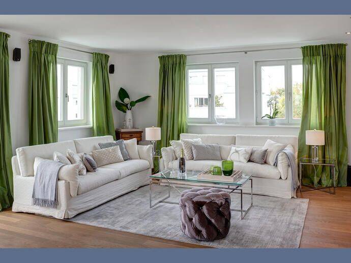 Möbliert: Premiumwohnung mit Dachterrasse, 81927 München (Bogenhausen)