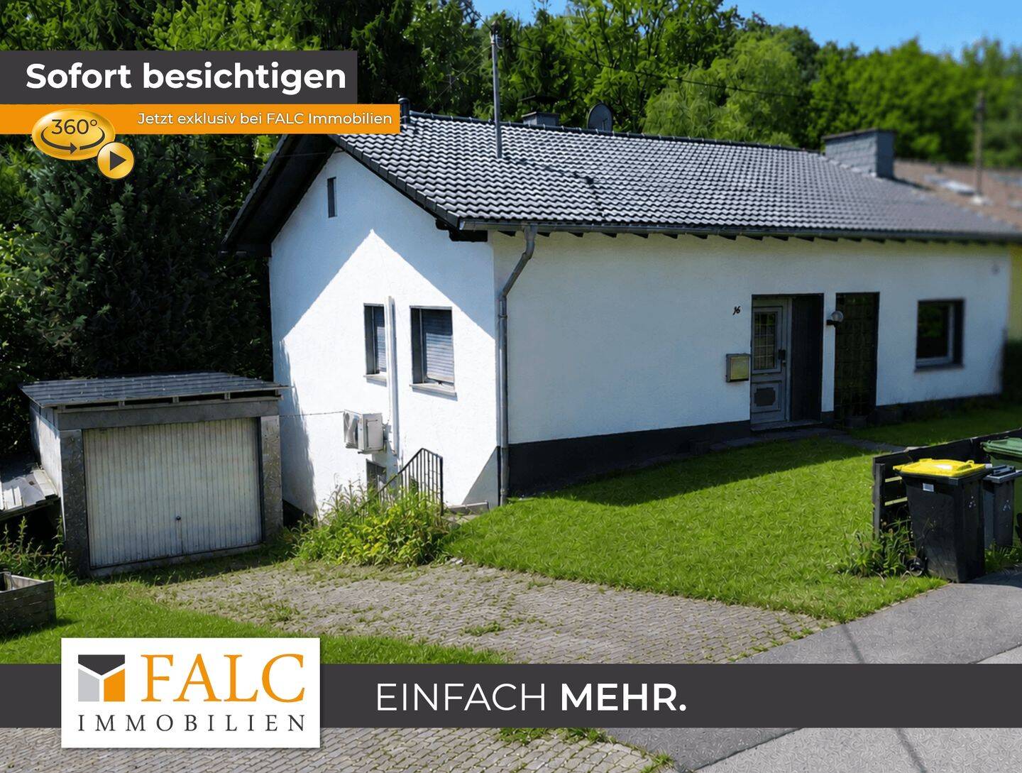 Ruhig gelegene Doppelhaushälfte mit viel Platz und Naturteich, 53804 Much