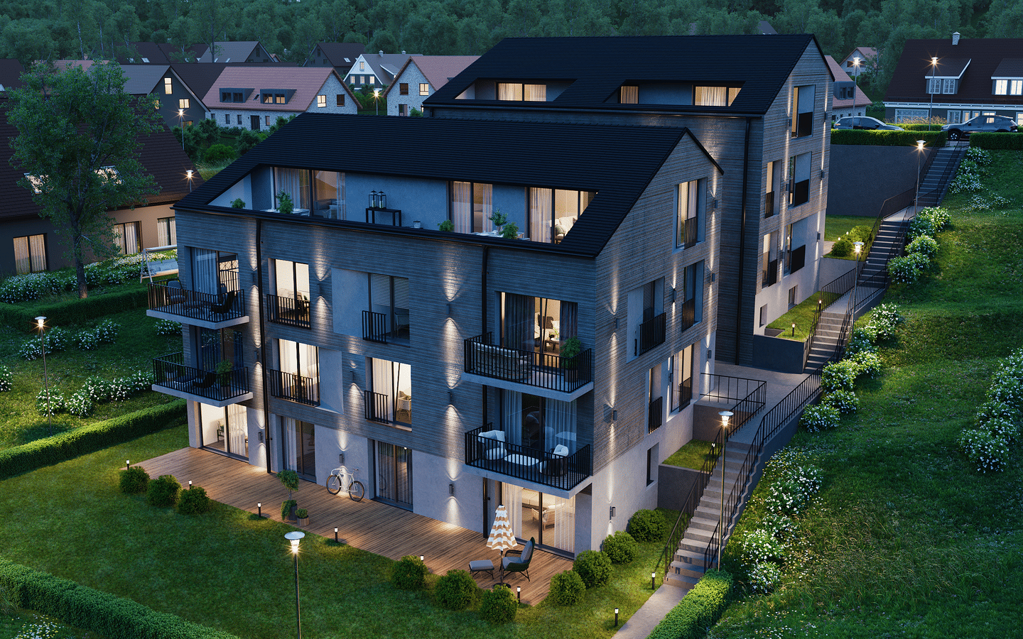 Moderne 4-Zimmer-Wohnung mit Balkon, 70825 Korntal-Münchingen