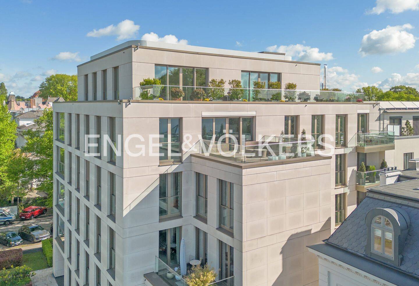 Privat, hell, einzigartig: Endetage mit großer Dachterrasse!, 20148 Hamburg (Eimsbüttel Harvestehude Rotherbaum)