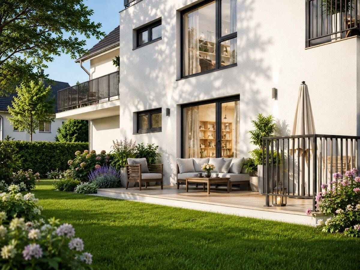 NEUBAU! 3-Zimmer-Garten-Wohnung mit Süd-Westterrasse in Eckental- nahe Nürnberg & Erlangen, nur 5 Wohnungen. – ZAHLUNG NACH FERTIGSTELLUNG, 90542 Eckental
