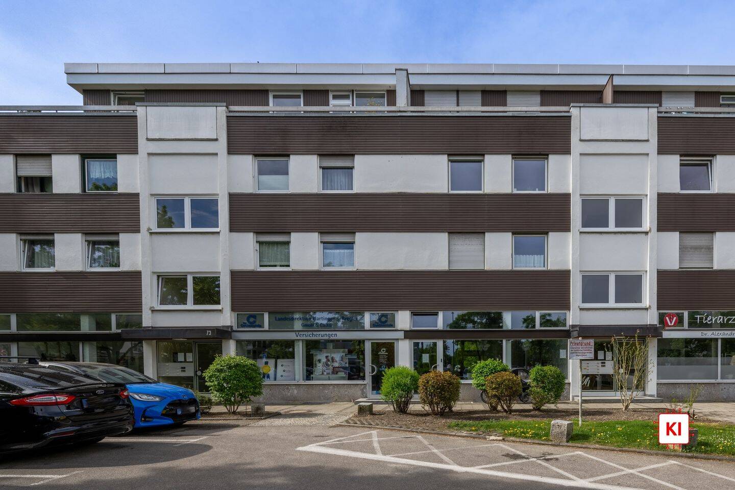 Seltene Chance: Helle und renovierungsbedürftige 2-Zimmer-Dachterrassenwohnung mit Garagenstellplatz, 82166 Gräfelfing