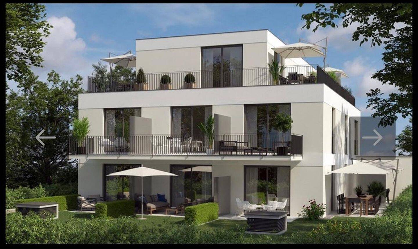 Neubau- mit Einbau Küche und Südterrasse (Teilmöbliert), 80935 München (Feldmoching-Hasenbergl Milbertshofen-Am Hart)
