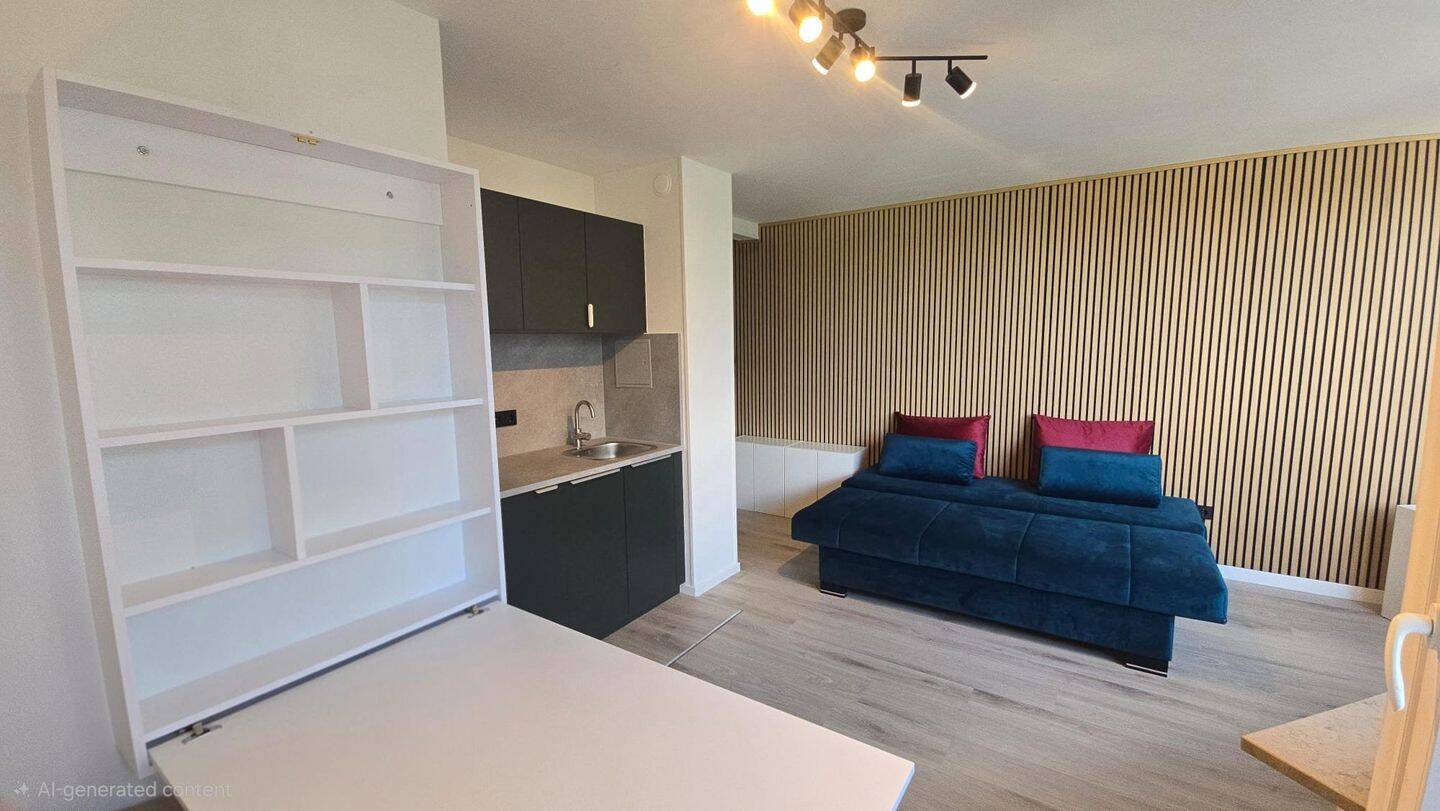 Modern möbliertes 1-Zimmer-Apartment mit großem Balkon & Top-Anbindung am Westkreuz, 81243 München (Aubing-Lochhausen-Langwied Pasing-Obermenzing)