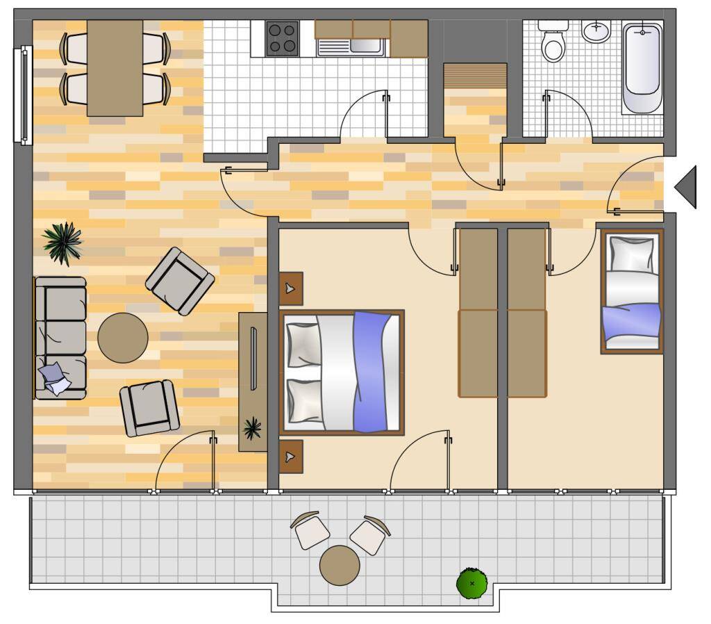 3-Zimmer-Wohnung in Ratingen West, 40880 Ratingen