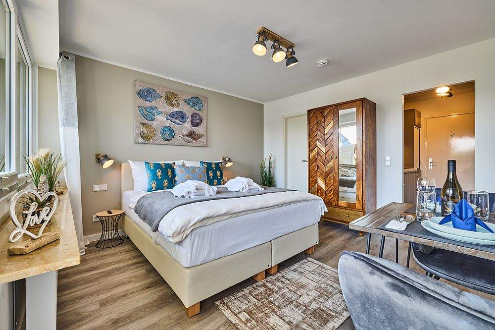 Luxuriöses Appartement mit maritimen Interior Design in bester, strandnaher Lage von Wenningstedt, 25996 Wenningstedt-Braderup (Sylt)