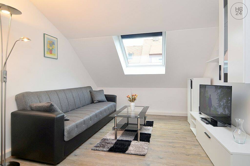 Schön möblierte 2-Zimmer-Wohnung mit Dachterrasse in der Nürnberger Innenstadt – 90402 Nürnberg – Bild 1 von 3