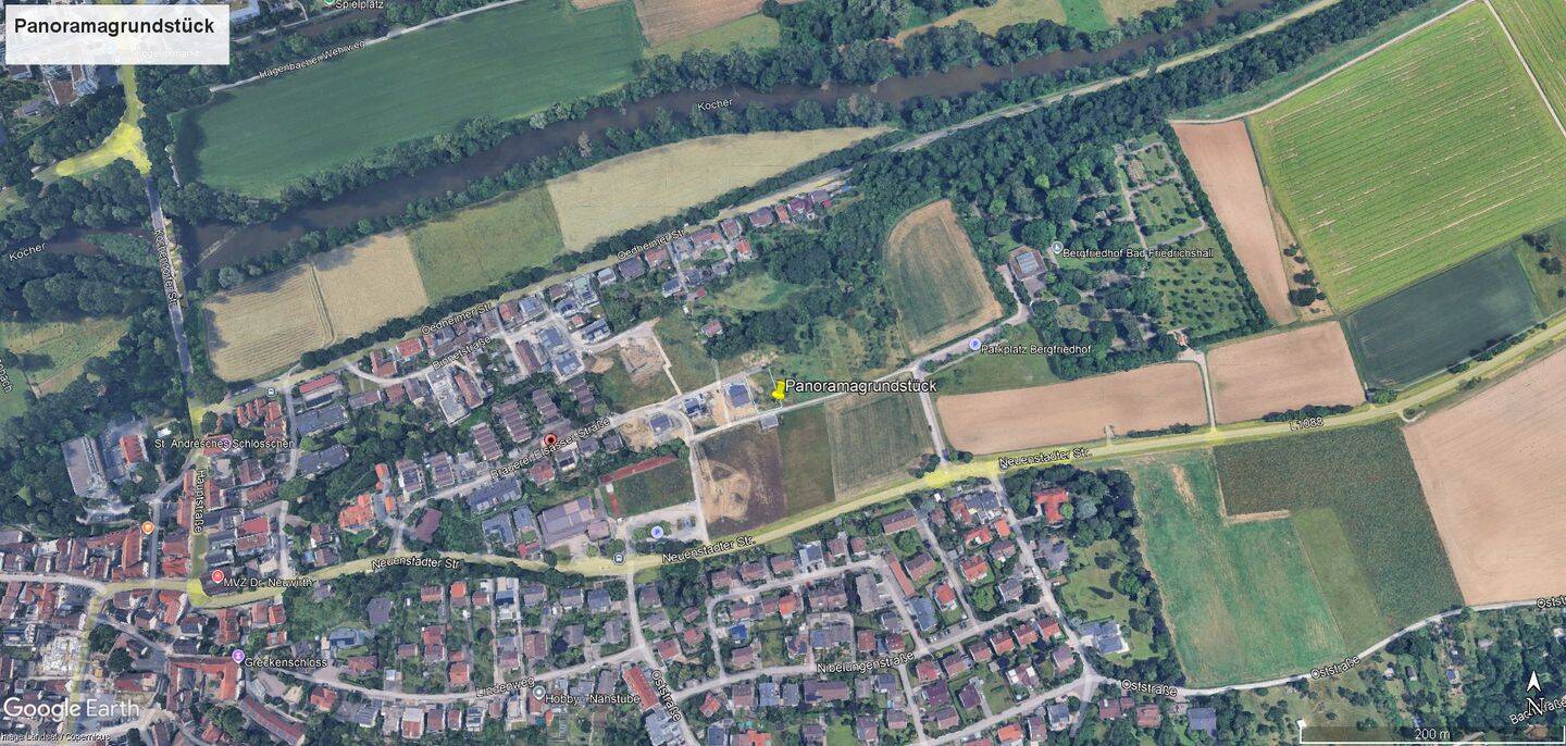 Wohnen über dem Kochertal – Exklusives Baugrundstück in Premiumlage – Panoramablick inklusive, 74177 Bad Friedrichshall