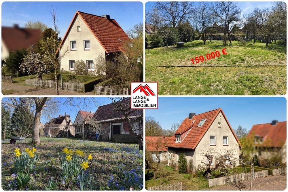 Eldingen – Verborgene Perle: Einfamilienhaus + Garten + Obstbäume – wer erweckt mich zu neuem Leben, 29351 Eldingen