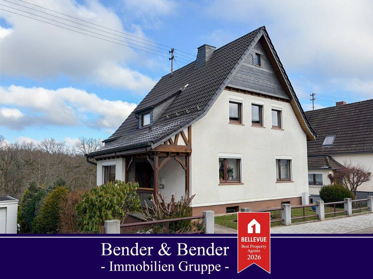 **PREISREDUZIERUNG** Gemütliches Einfamilienhaus mit toller Weitsicht über das Siegtal in beliebter Wohnlage!, 57537 Wissen