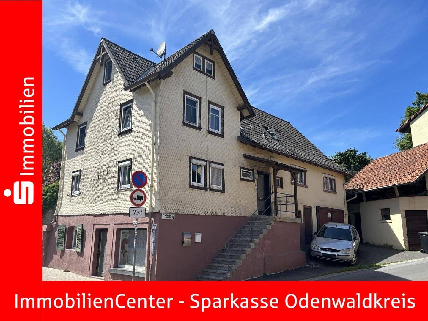 Günstiges, kleines Mietshaus mit guter Rendite., 64753 Brombachtal