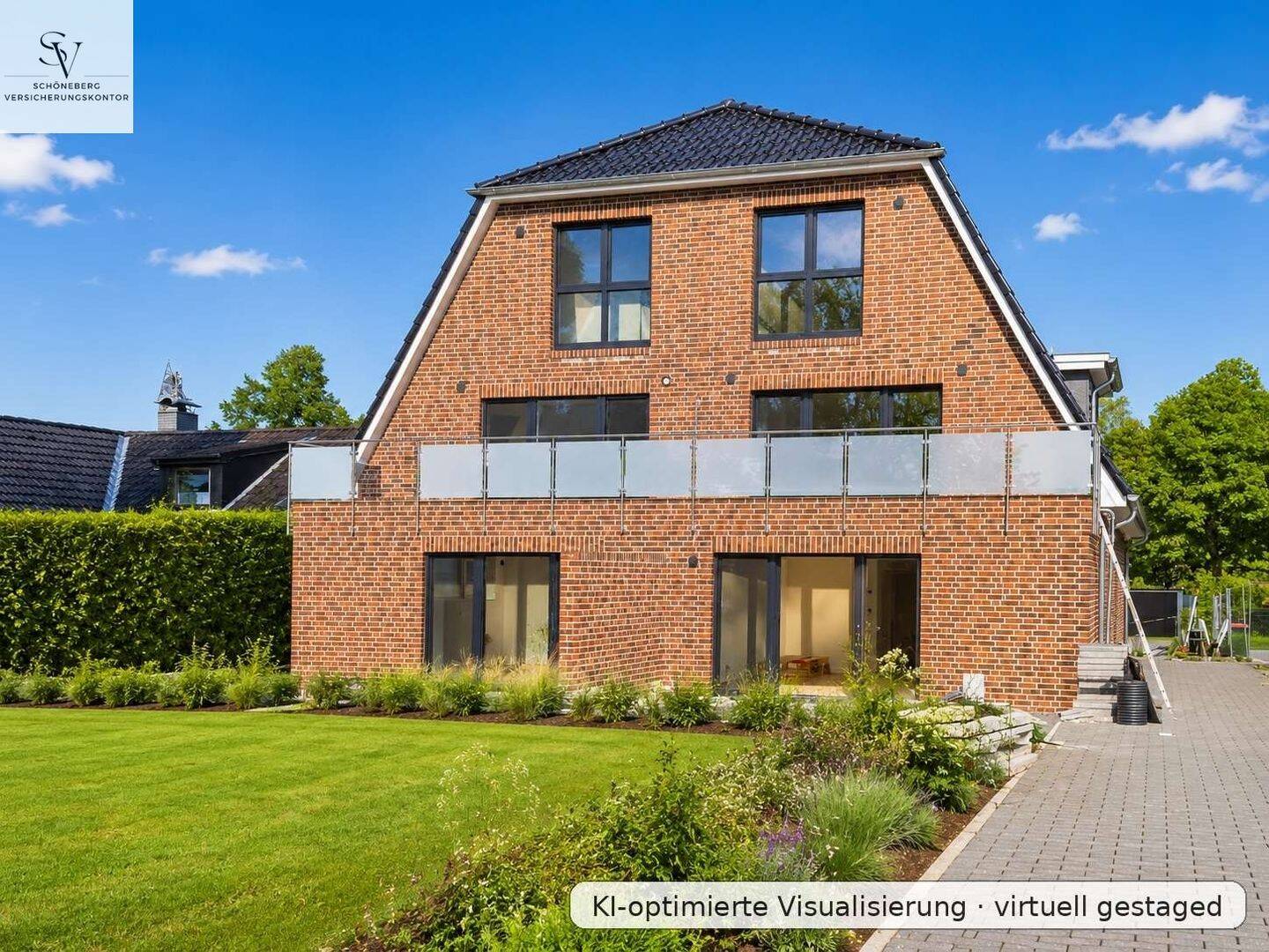 Moderne 3-Zimmer-Maisonette-Wohnung mit Garten, 22549 Hamburg (Altona Bahrenfeld Lurup Osdorf)