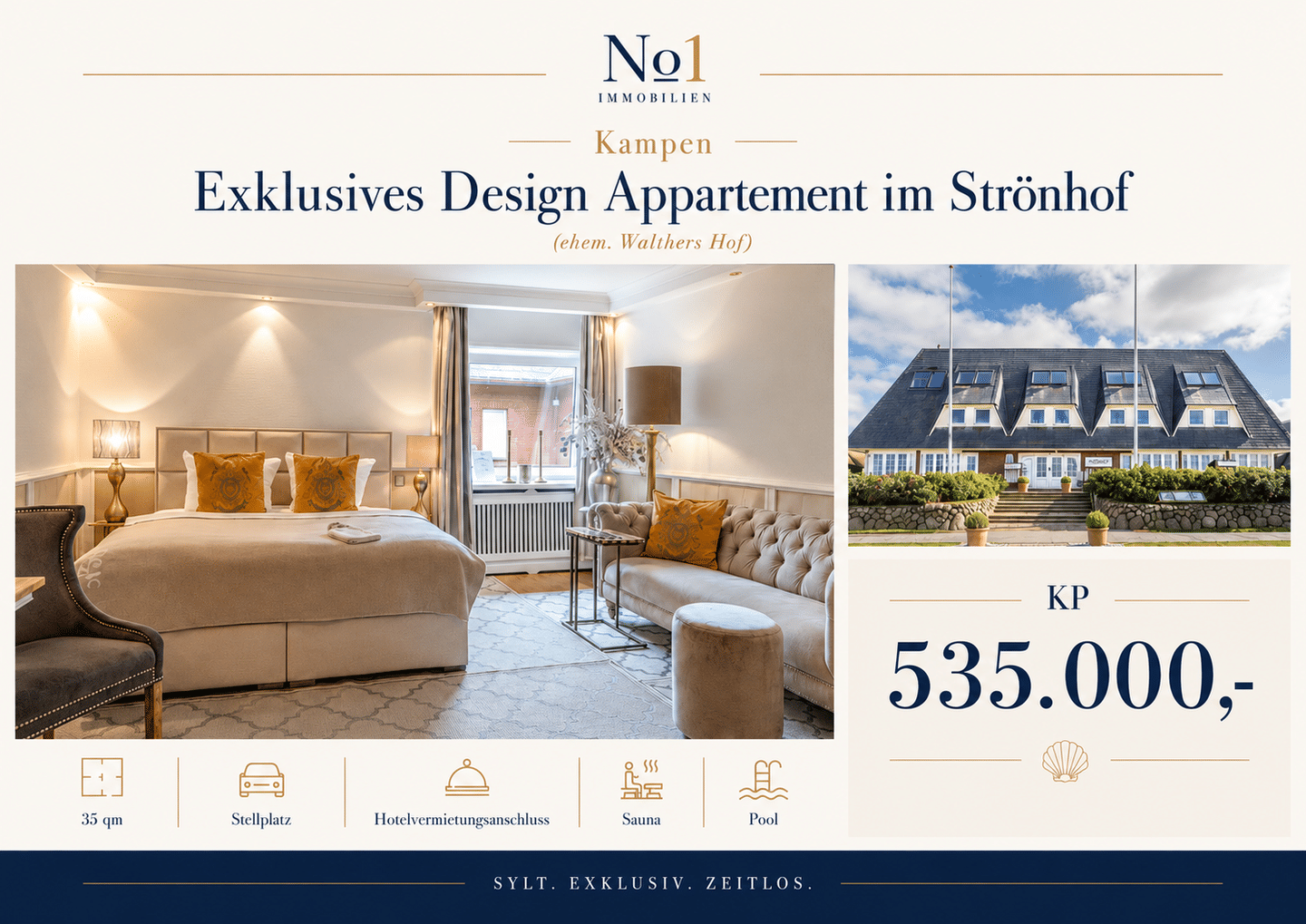 Exklusive Wohnkultur am Roten Kliff  – Ein Refugium, für höchste Ansprüche, 25999 Kampen (Sylt)
