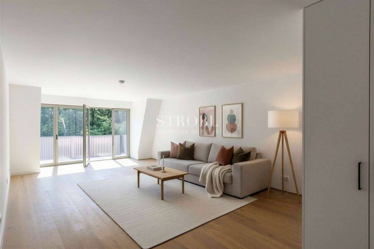 Blick in den Perlacher Forst – Maisonette – Menterschwaige – Erstbezug, 81545 München (Untergiesing-Harlaching)