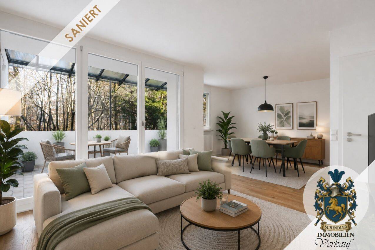 Bezugsfrei! Sanierte 3-Zimmer-Wohnung mit Balkon & Tiefgarage, 85521 Ottobrunn