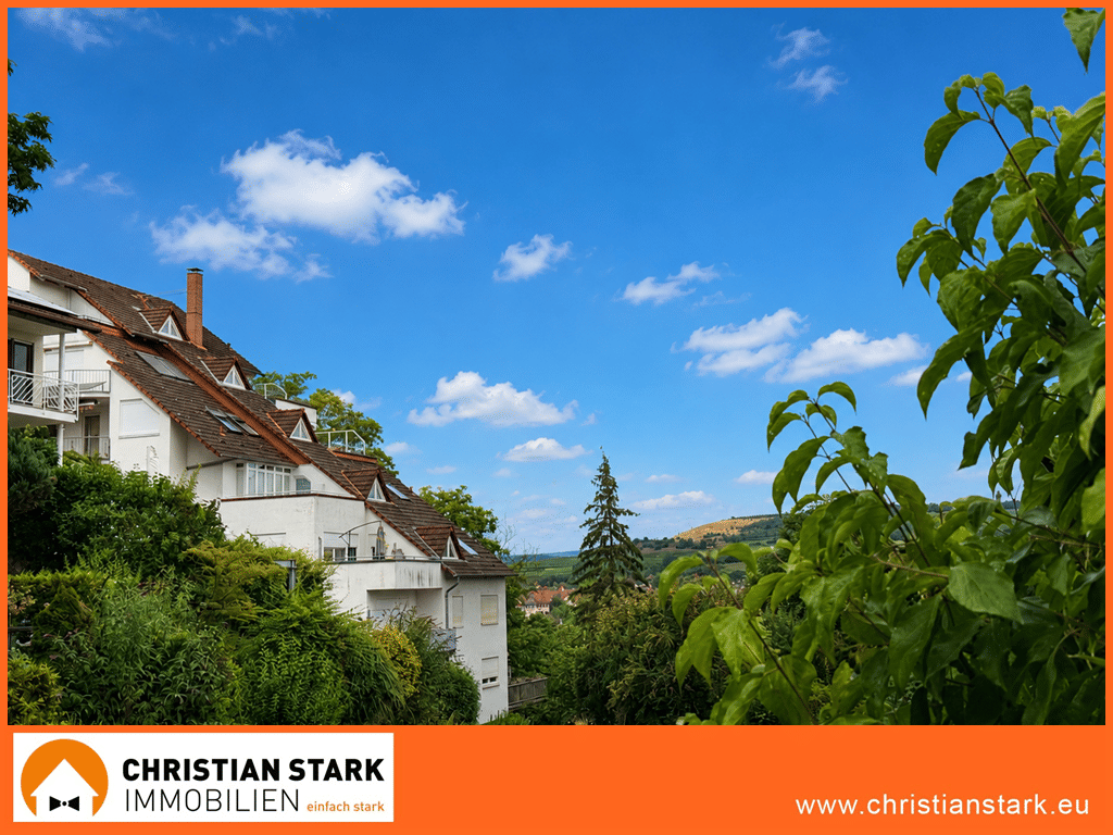 Großzügige 3-Zimmer Terrassenwohnung mit herrlichem Fernblick, Tageslichtbad und Garagenplatz, 55545 Bad Kreuznach