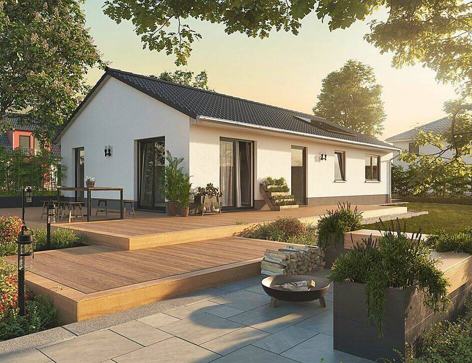 Exklusiver Bungalow-Neubau: Barrierefreier Wohntraum mit modernem Design und KfW55-Standard, 1324 Dresden (Bühlau/Weißer Hirsch Dresdener Heide Loschwitz/Wachwitz)