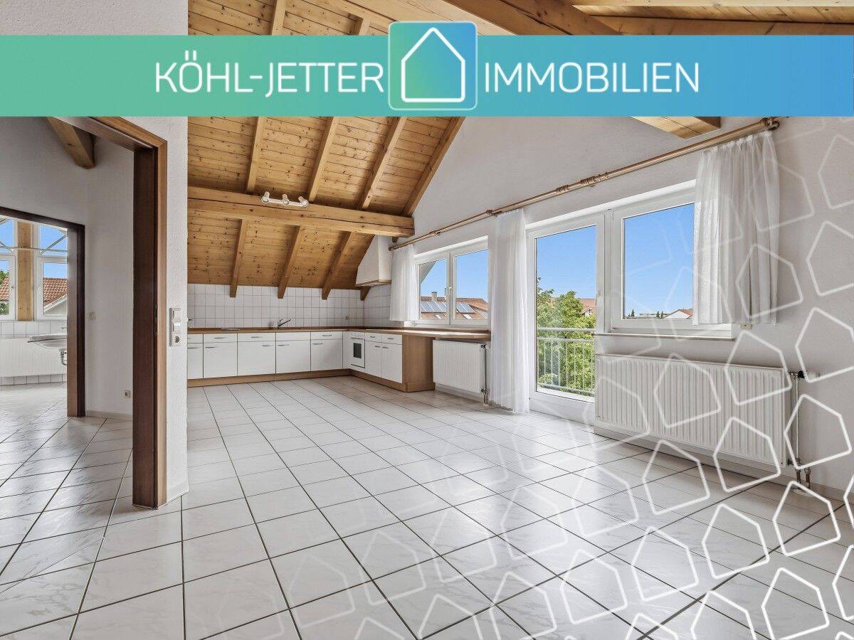 Helle, gepflegte 2,5 Zi.-Whg. mit zwei PKW-Stellplätzen in Rosenfeld!, 72348 Rosenfeld