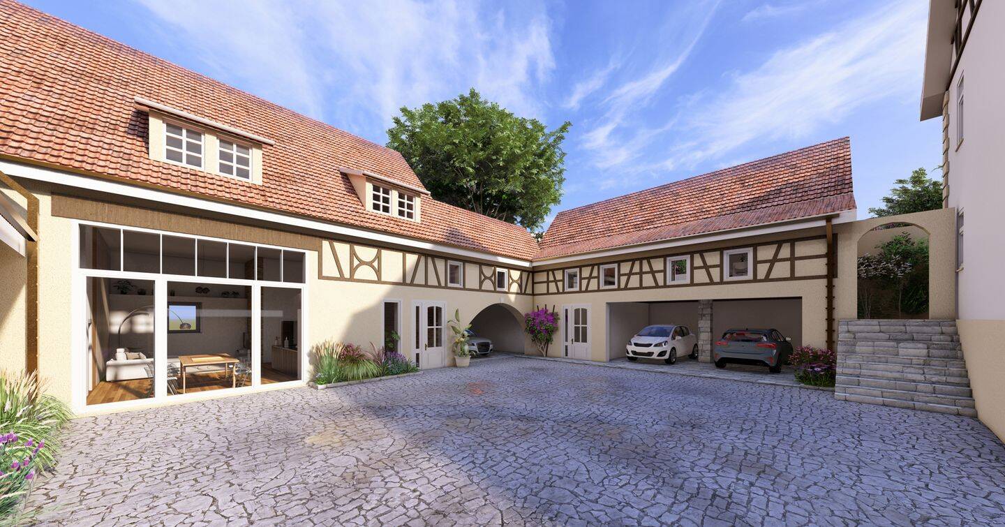Für Individualisten und Investoren – Historische Hofreite im Fördergebiet mit enormem Potenzial, 64342 Seeheim-Jugenheim