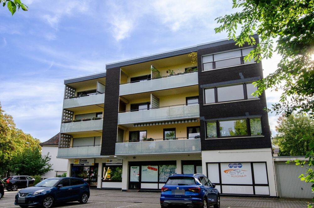 Moderne Zwei-Zimmer-Wohnung mit großem Südost-Balkon zentral gelegen in der Hattinger Innenstadt, 45525 Hattingen